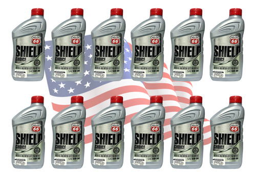 (12 Pzas) Aceite Para Motor Sintético. Choice 5w-30