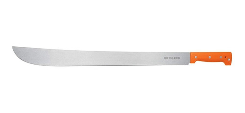 Machete Mango Remachado Naranja Profesional 14'' 36cm Truper