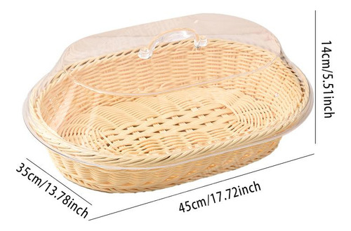 Cesta Para Servir Frutas, Frutero De Cocina Con Tapa, L