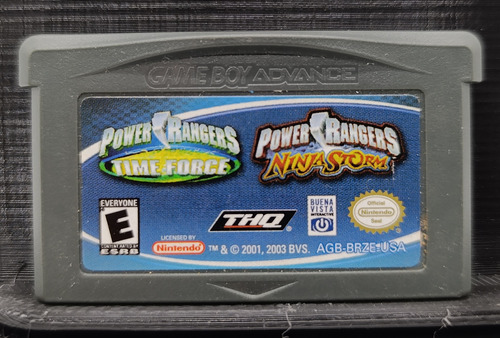 Power Rangers Time Force / Ninja Storm - Gba Físico (Usado)