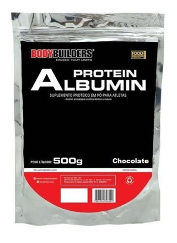 Albumin Proteins - Refil 500g Chocolate - Bodybuilders