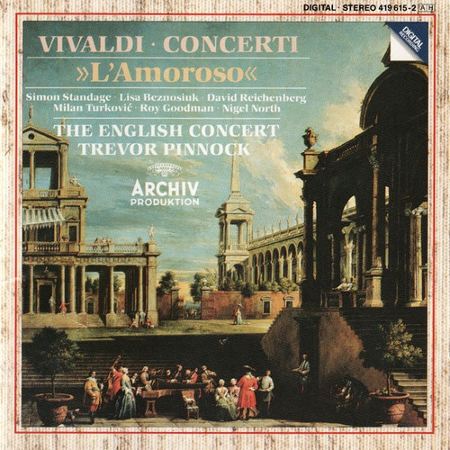 Vivaldi* Cd: Concerti L'amoroso* The English Concert* 