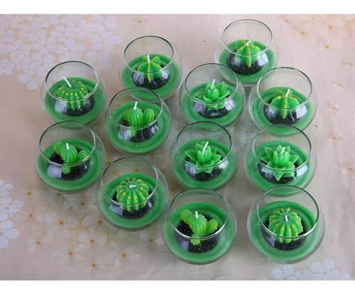 6 Moldes De Resina De Flor De Cacto Com Molde De Silicone