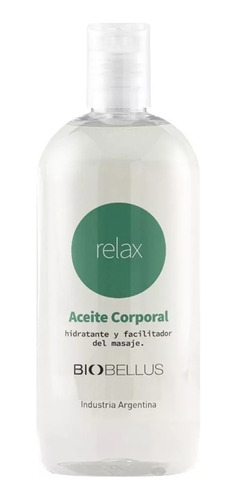 Aceite Para Masajes Relax - Biobellus 500ml