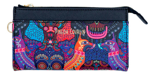 Bolsa Cheen Pineda Covalin Diseño Día De Muertos Mictlán Ngr Color Negrobcsdmm