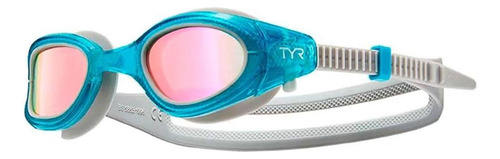 Óculos Natação Special Ops 3.0 Feminino Mirrored Polarizado Cor Azul/Rosa