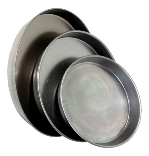 Imagen 3 de 5 de Horno Pizzero 6 Moldes Cincalum + 6 Moldes + Gancho Combo