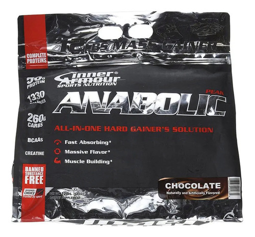 Anabolic Peak 12lb Chocolate Gainer Ganador Peso Enviogratis