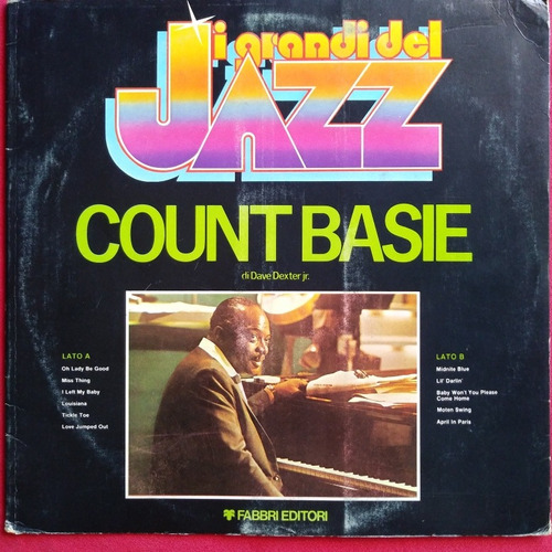 Jazz Count Basie Di Dave Dexter Jr. Lp No Cd Ed Italiana Lea