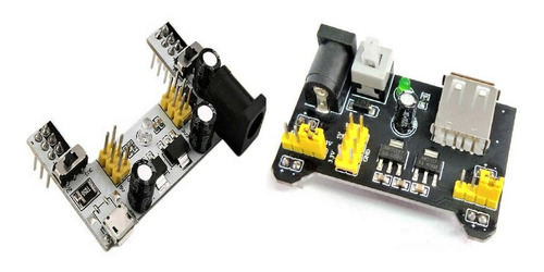 Imagen 2 de 10 de Módulos Fuentes De Alimentación De Placa De Pruebas Arduino