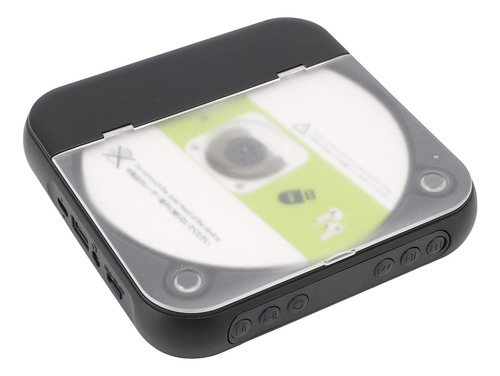 Reproductor De Cd Portátil Bt De Estilo Retro Con Altavoces