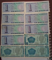 Comprar Billetes Venezolanos De 1 Y 2 Bolivares Año 1989