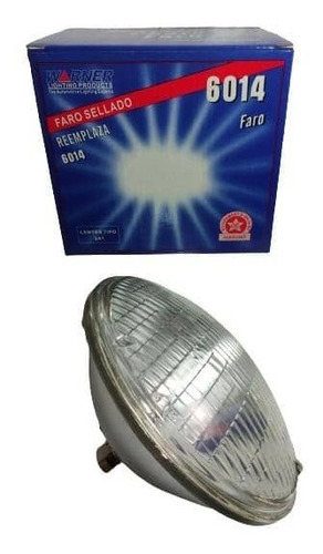 Sealed Beam O Faro Sellado 6014 12v Redo