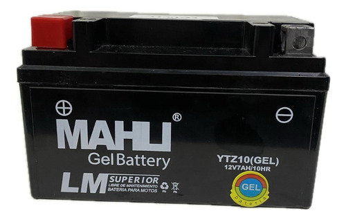 Batería Gel Ytz10 = Ytz10s Ktm Supermoto Sm 690 2009/2013