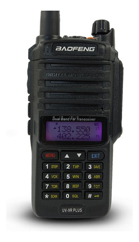 Rádio Comunicador À Prova D'água Uv9r Alta Potência 10w  