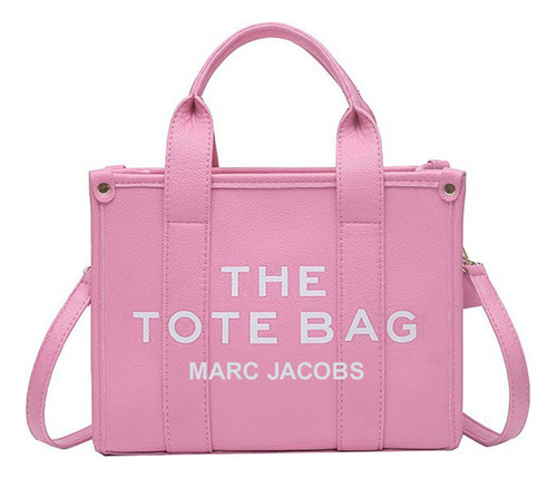 Thetotebag Marca Bolso Mano Mujer Rosa Cuero Compra Cercanía