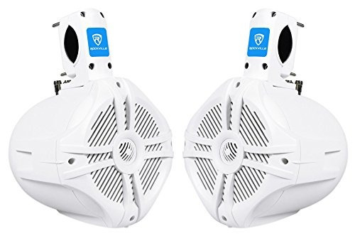 Pair Rockville Rwb65w 6.5 White 2 Way 250 Watt