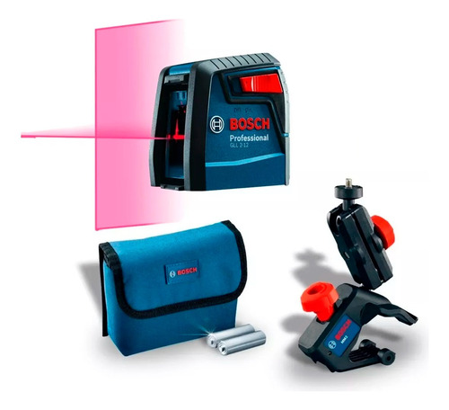 Nivel Laser Bosch Gll 2-12 Autonivelante Lineas Cruzada Rojo