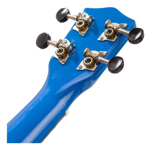 Imagen 8 de 10 de Ukelele Soprano Creep Waimea Azul + Funda + Correa!