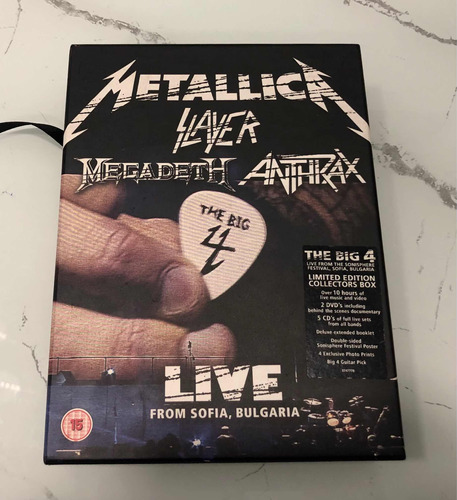 Metallica The Big 4 Live From Sofia Boxset