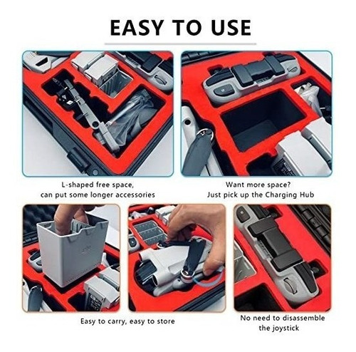 Imagen 5 de 6 de Estuche Rigido Para Mavic Mini 3, Dji Mini 3 Dji Mini 3 Pro