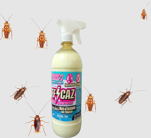 Producto Fumigación Insecticida Para Cucarachas Y Chiripas 