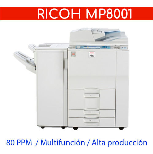 Copiadora Ricoh Mp8001