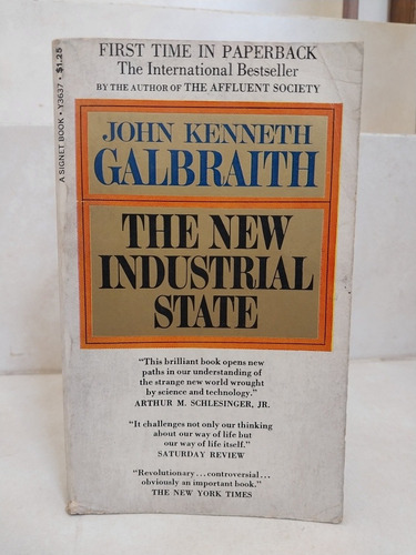 Economía. The New Industrial State. John K. Galbraith