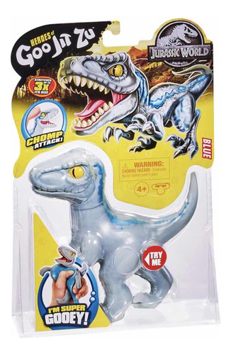 Dinosaurio Velociraptor Jurassic World Heroes Of Goo Jit Zu