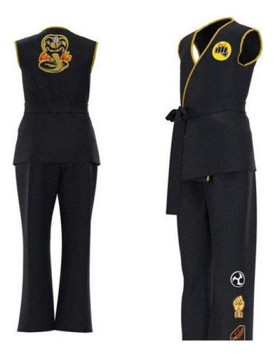 Traje De Taekwondo Karate Kai Cobra Kai Para Cosplay Para Ni