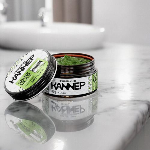 Kit Pasta Matte Clay + Shine Clay + Loção Pós Barba Kannep