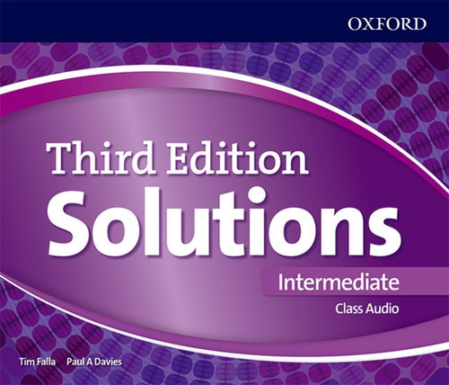 Solutions Intermediate - Class Audio Cd - Third Edition