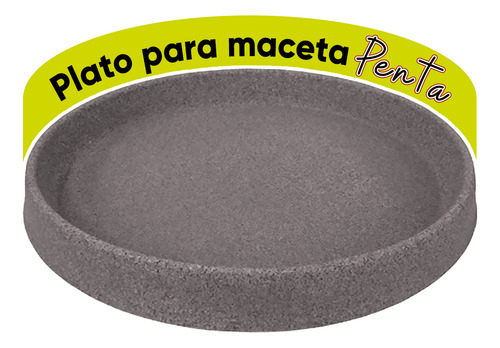 Plato Para Maceta Artego Japi Modelo Penta
