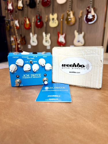 Pedal Weehbo Jcm Drive Overdrive & Distortion