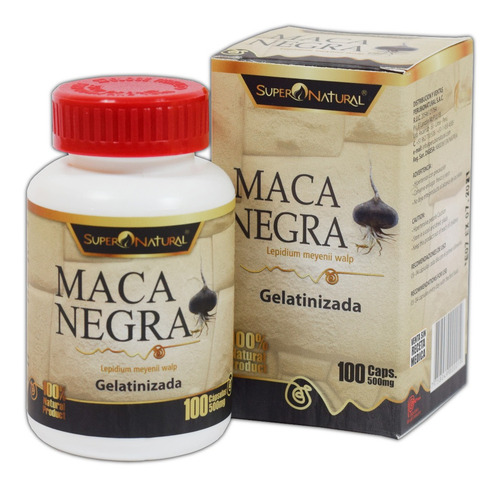 Maca Negra En Capsulas