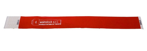Imagen 3 de 7 de Pulseras Tyvek Identificación Eventos C/talón Lisa X1000un