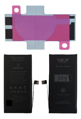 Batería Deji Compatible Con iPhone 12 Mini Alta Capacidad