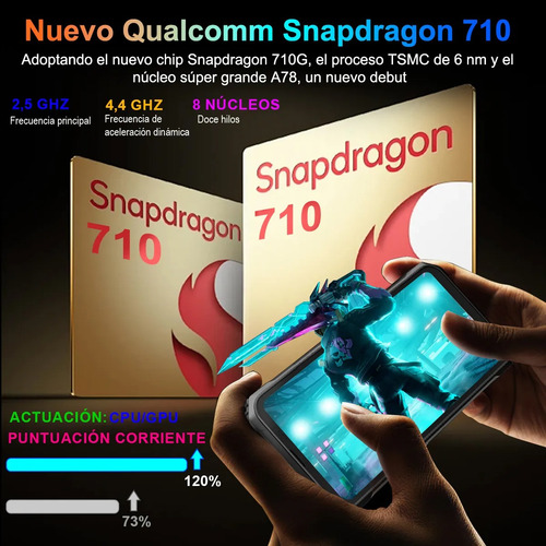 X-tigi Bison1 Teléfono Dual Sim Ram 6gb 64gb Rom Smartphone