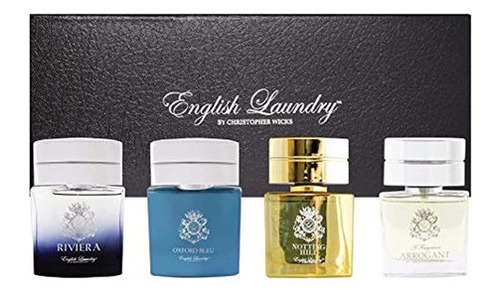 Coleccion De Lavanderia Para Hombres 4 Piezas Coffret Set