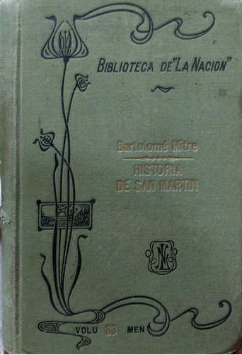 Historia De San Martin Bartolomé Mitre Usado #