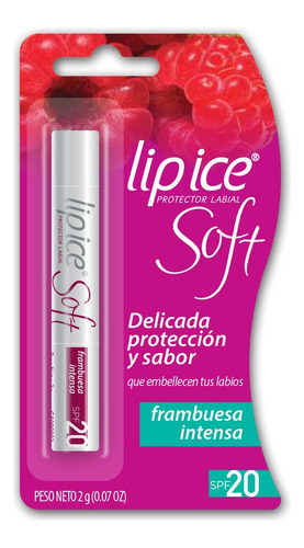 Lip Ice Soft Frambruesa Intensa Spf20