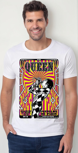 Playera Queen Diseño 23 Rock Grupos Musicales Beloma