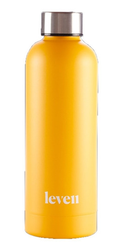 Botella Leven Lifestyle Unisex Classic Sun Amarillo Cli 