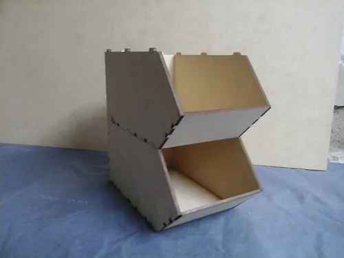 Gavetas Apilables De Fibrofacil Mdf X10 Unidades