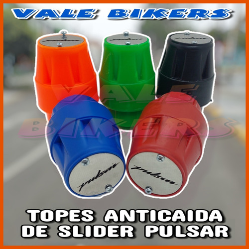 Topes Anticaidas De Moto Pulsar ( 1 Par ) Ns200 135  150 Rs