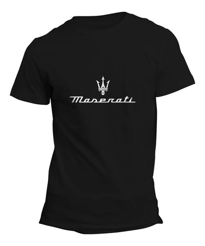 Imagen 1 de 4 de Remera Camiseta Autos Maserati Mod 2
