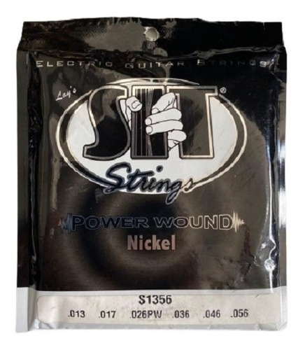 Encordoamento Para Guitarra Sit String 0.13 Nickel S1356