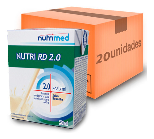  Nutri Renal D 200ml - Nutrimed - 20 Unidades