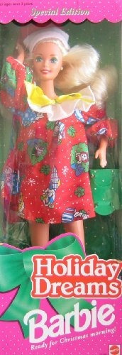 1994 Holiday Dreams Christmas Blonde Barbie Doll