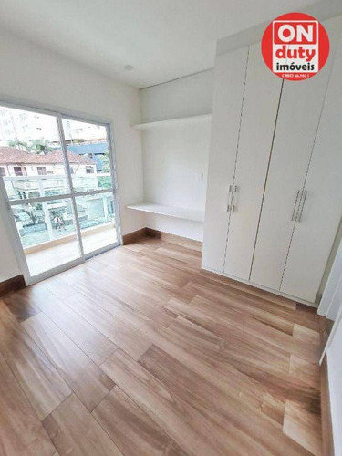 Imagem 7 de 30 de Triplex Com 3 Dormitórios À Venda, 190 M² Por R$ 1.150.000 - Gonzaga - Santos/sp - Vl0027